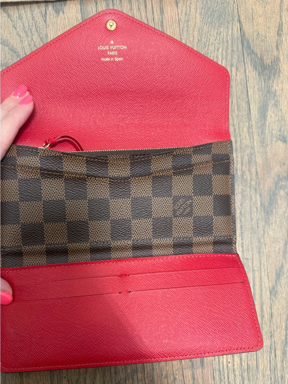 Authentic Louis Vuitton Damier Ebene Checkered Speedy 30 bundle